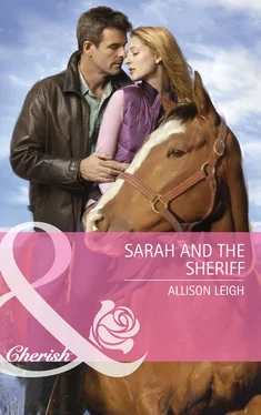 Allison Leigh Sarah And The Sheriff обложка книги