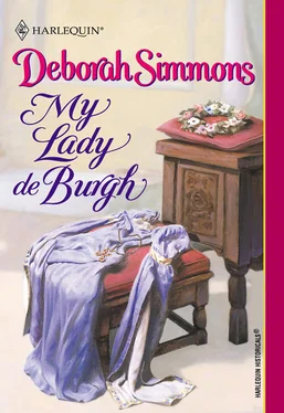 Deborah Simmons My Lady De Burgh обложка книги