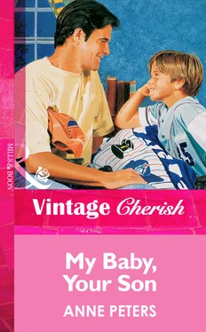 Anne Peters My Baby, Your Son обложка книги