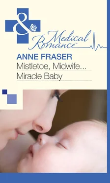 Anne Fraser Mistletoe, Midwife...Miracle Baby обложка книги