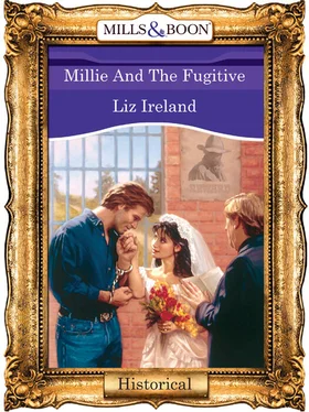 Liz Ireland Millie And The Fugitive обложка книги