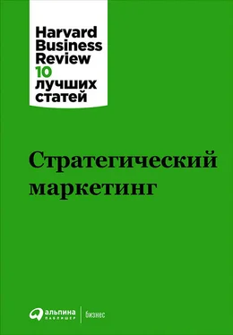 Harvard Business Review (HBR) Стратегический маркетинг обложка книги