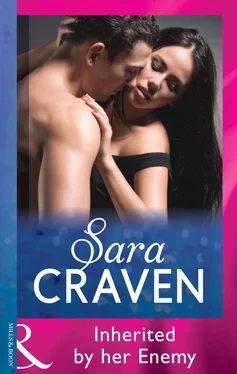Sara Craven Inherited by Her Enemy обложка книги