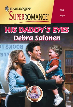 Debra Salonen His Daddy's Eyes обложка книги