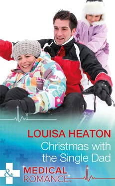 Louisa Heaton Christmas With The Single Dad обложка книги