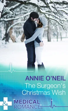 Annie O'Neil The Surgeon's Christmas Wish обложка книги