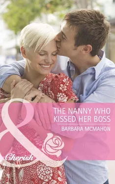 Barbara McMahon The Nanny Who Kissed Her Boss обложка книги