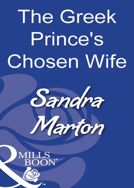 Sandra Marton The Greek Prince's Chosen Wife обложка книги