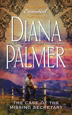 Diana Palmer The Case of the Missing Secretary обложка книги