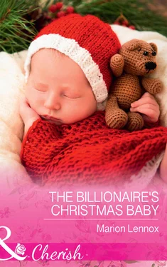 Marion Lennox The Billionaire's Christmas Baby обложка книги