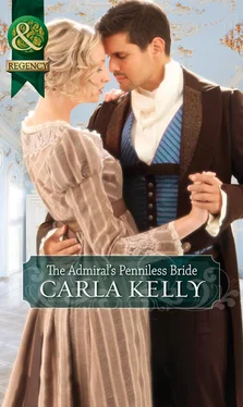 Carla Kelly The Admiral's Penniless Bride обложка книги