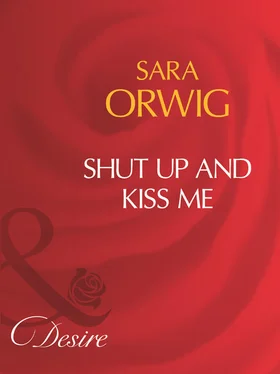 Sara Orwig Shut Up And Kiss Me обложка книги