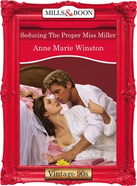 Anne Winston Seducing The Proper Miss Miller обложка книги