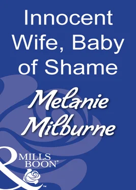 MELANIE MILBURNE Innocent Wife, Baby Of Shame обложка книги