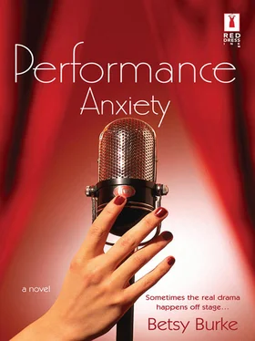 Betsy Burke Performance Anxiety обложка книги