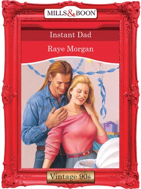 Raye Morgan Instant Dad обложка книги