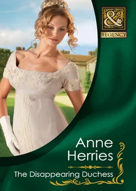 Anne Herries The Disappearing Duchess обложка книги