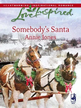 Annie Jones Somebody's Santa обложка книги