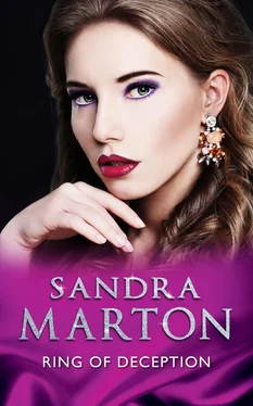 Sandra Marton Ring Of Deception обложка книги