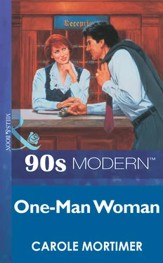 Carole Mortimer One-Man Woman обложка книги