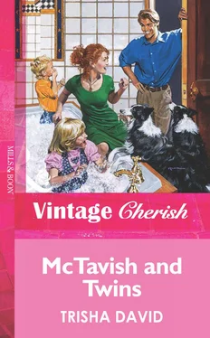 TRISHA DAVID Mctavish And Twins обложка книги