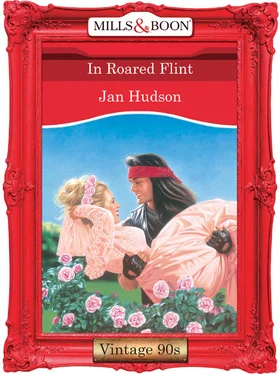 Jan Hudson In Roared Flint обложка книги