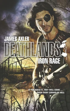 James Axler Iron Rage обложка книги