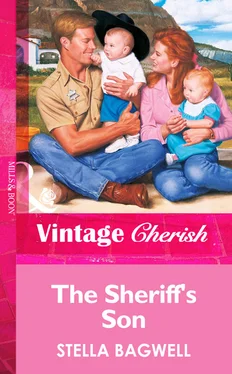 Stella Bagwell The Sheriff's Son обложка книги