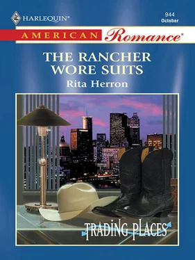 Rita Herron The Rancher Wore Suits обложка книги