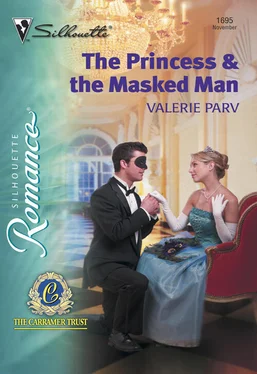 Valerie Parv The Princess and The Masked Man обложка книги