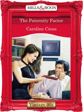 Caroline Cross The Paternity Factor обложка книги