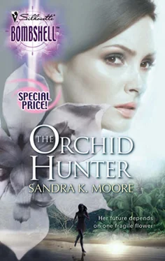 Sandra Moore The Orchid Hunter обложка книги
