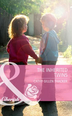 Cathy Thacker The Inherited Twins обложка книги