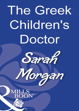 Sarah Morgan The Greek Children's Doctor обложка книги