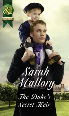 Sarah Mallory The Duke's Secret Heir обложка книги
