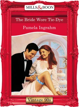 Pamela Ingrahm The Bride Wore Tie-Dye обложка книги