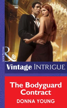 Donna Young The Bodyguard Contract обложка книги