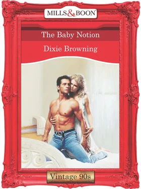 Dixie Browning The Baby Notion обложка книги