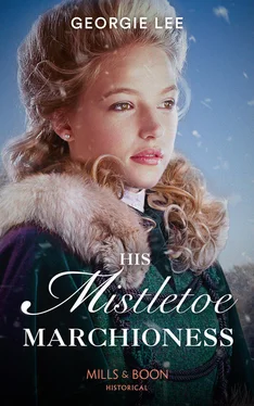 Georgie Lee His Mistletoe Marchioness обложка книги