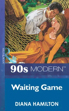 Diana Hamilton Waiting Game обложка книги