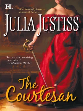 Julia Justiss The Courtesan обложка книги