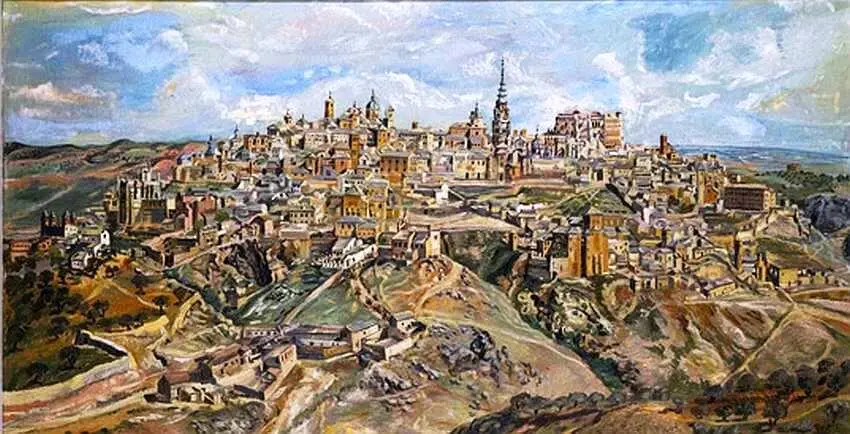 Бенхамин Паленсиа 18941980 Толедо 1943 Холст масло 1025x188 Стоит ли - фото 21