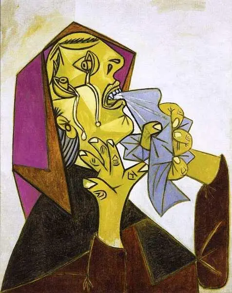Пабло Пикассо 18811973 Плачущая женщина 1937 Холст масло 92x73 В 1937 - фото 35