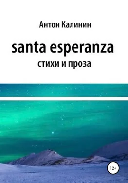 Антон Калинин Santa Esperanza обложка книги