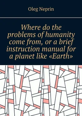 Oleg Neprin Where do the problems of humanity come from, or a brief instruction manual for a planet like “Earth” обложка книги