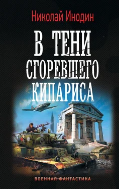 Николай Инодин В тени сгоревшего кипариса обложка книги