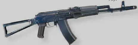 На фото изображен АК74С складной Ползли попластунски шли погусиному - фото 10