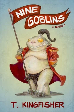 T. Kingfisher Nine Goblins обложка книги