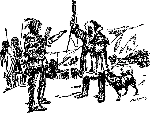 Белый ответил князьку в духе той же торжественной индейской риторики Привет - фото 5