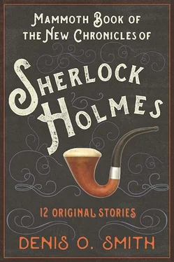 Denis Smith The Mammoth Book of the New Chronicles of Sherlock Holmes обложка книги